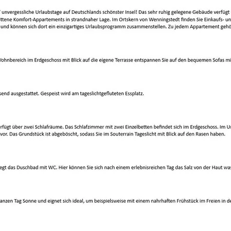 Apartman Carina - Im Grund 19, App 56 Wenningstedt-Braderup (Sylt)